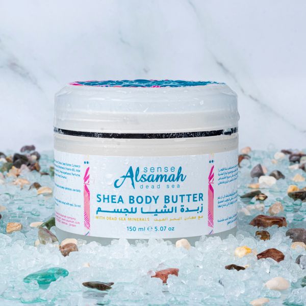 Shea Body Butter -V-Secret Scent with Dead Sea Minerals , Body Care