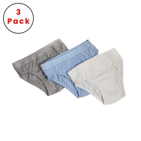 3-pack boys' briefs (colored)