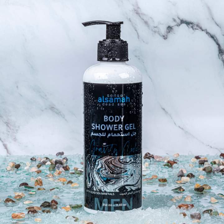 Gravity Code Body Shower Gel for Men With Dead Sea Minerals
