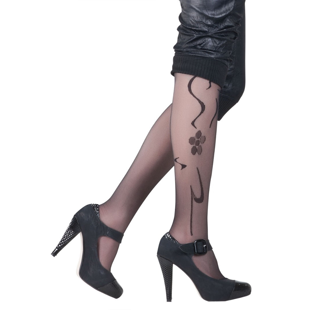 Fashion Fishnet ,Megan  Style, Reinforced Toe Pantyhose