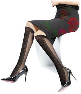 Fashion Bella Style, Patterned KneeHigh